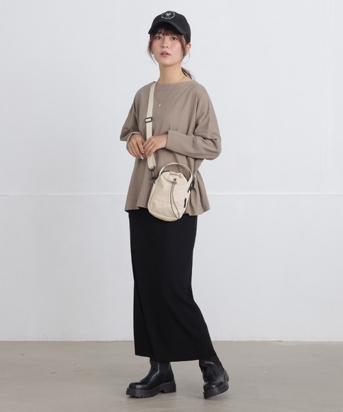 ALTROSE（アルトローズ）の「【500mlペットボトル対応】２WAY ミニショルダー フォックス（ショルダーバッグ・レディース・グレー/ブラック系その他5/アイボリー/ブラック・FREE）」の11枚目の写真