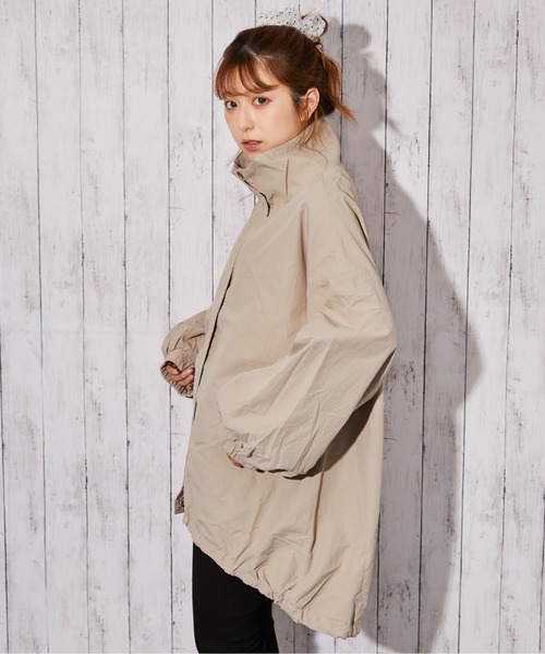 GORGE(ゴージ)の「《スタンドカラー》モンスターコート/秋冬/全3色(モッズコート・レディース・アイボリー/ブラック/グレイッシュベージュ・M)」の16枚目の写真
