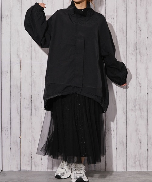 GORGE(ゴージ)の「《スタンドカラー》モンスターコート/秋冬/全3色(モッズコート・レディース・アイボリー/ブラック/グレイッシュベージュ・M)」の20枚目の写真