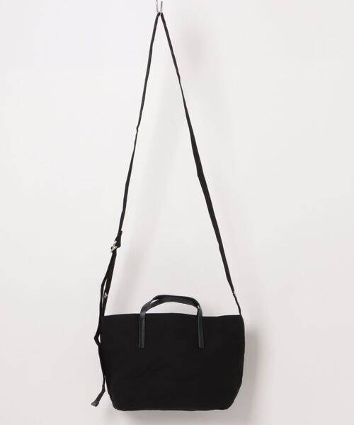 EARTH MADE（アースメイド）の「SLIM HANDLE 2WAY MINI TOTE（ショルダーバッグ・レディース・ブラック/ライトグレー/グリーン/ベージュ・FREE）」の2枚目の写真