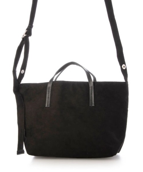 EARTH MADE（アースメイド）の「SLIM HANDLE 2WAY MINI TOTE（ショルダーバッグ・レディース・ブラック/ライトグレー/グリーン/ベージュ・FREE）」の5枚目の写真