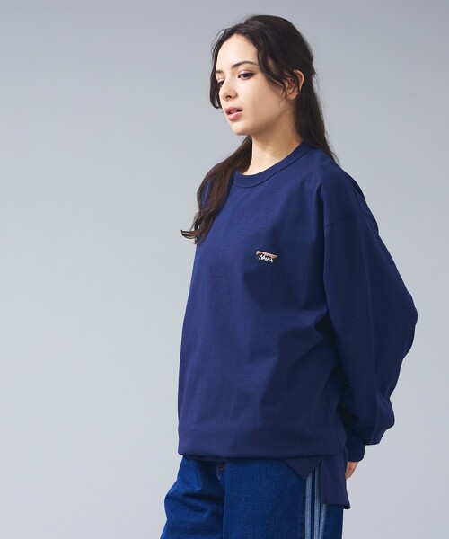 NANGA(ナンガ)の「【NANGA /ナンガ】 エコハイブリッド ボックスロゴ刺繍Tシャツ/ユニセックス/NW2411-1G803(Tシャツ/カットソー・メンズ・ホワイト/ブラック/ネイビー・XL/M/L)」の3枚目の写真