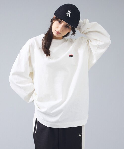 NANGA(ナンガ)の「【NANGA /ナンガ】 エコハイブリッド ボックスロゴ刺繍Tシャツ/ユニセックス/NW2411-1G803(Tシャツ/カットソー・メンズ・ホワイト/ブラック/ネイビー・XL/M/L)」の9枚目の写真