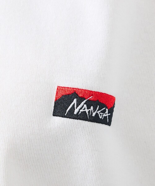 NANGA(ナンガ)の「【NANGA /ナンガ】 エコハイブリッド ボックスロゴ刺繍Tシャツ/ユニセックス/NW2411-1G803(Tシャツ/カットソー・メンズ・ホワイト/ブラック/ネイビー・XL/M/L)」の11枚目の写真
