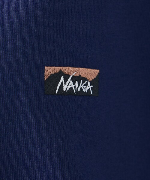 NANGA(ナンガ)の「【NANGA /ナンガ】 エコハイブリッド ボックスロゴ刺繍Tシャツ/ユニセックス/NW2411-1G803(Tシャツ/カットソー・メンズ・ホワイト/ブラック/ネイビー・XL/M/L)」の13枚目の写真