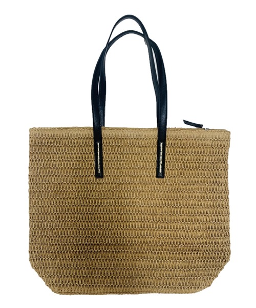 ROXY（ロキシー）の「ROXY ウィメンズ IN THE TROPICS トートバッグ 【2026年春夏モデル】/ロキシー大判トートバッグ（トートバッグ・レディース・ホワイト/ブラウン系その他・FREE）」の7枚目の写真