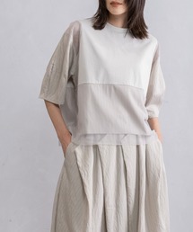 MARECHAL TERRE（マルシャルテル）の「ドッキングシアートップス（Tシャツ/カットソー）」