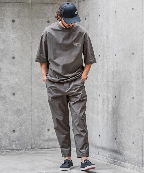 1minute 1second(ワンミニットワンセカンド)の「mhs2562-ripstop drawcord snead Jack プルオーバーシャツ(1M26N110)(Tシャツ/カットソー・メンズ・グレー/ホワイト/ネイビー・XL/L/M/S)」の20枚目の写真