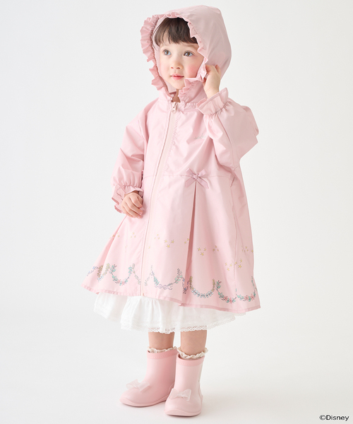 petit main(プティマイン)の「【Disney】レインコート(レインコート/ポンチョ・キッズ・ライトピンク/ライトブルー・M(100-110cm)/S(80-90cm)/L(120-130cm))」の3枚目の写真