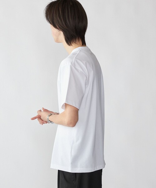 City Ambient Products（シティアンビエントプロダクツ）の「【City Ambient Products別注】黒田 愛里: アート Tシャツ（Tシャツ/カットソー・メンズ・ライトホワイト/ホワイト・MEDIUM/LARGE/X-LARGE）」の20枚目の写真