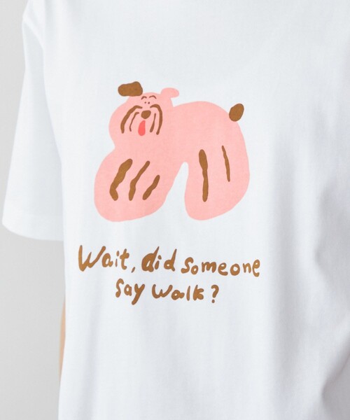 City Ambient Products（シティアンビエントプロダクツ）の「【City Ambient Products別注】黒田 愛里: アート Tシャツ（Tシャツ/カットソー・メンズ・ライトホワイト/ホワイト・MEDIUM/LARGE/X-LARGE）」の16枚目の写真