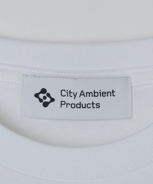 City Ambient Products（シティアンビエントプロダクツ）の「【City Ambient Products別注】黒田 愛里: アート Tシャツ（Tシャツ/カットソー・メンズ・ライトホワイト/ホワイト・MEDIUM/LARGE/X-LARGE）」の7枚目の写真