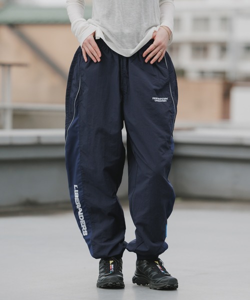 Liberaiders/リベレイダース LR NYLON PANTS ブランドロゴ イージー