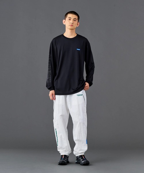 Liberaiders(リベレイダース)の「Liberaiders/リベレイダース LR NYLON PANTS ブランドロゴ イージーナイロンパンツ 秋 秋服 2026年秋冬(スウェットパンツ・メンズ・ネイビー/ブラック/ホワイト・L/XL/M/S)」の19枚目の写真