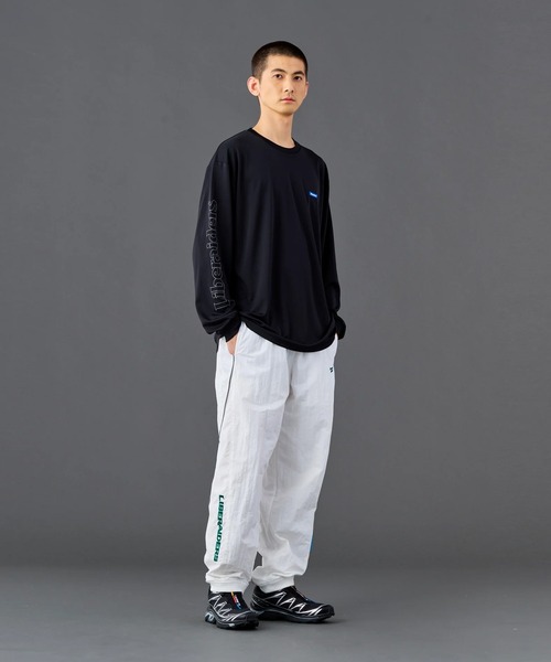 Liberaiders(リベレイダース)の「Liberaiders/リベレイダース LR NYLON PANTS ブランドロゴ イージーナイロンパンツ 秋 秋服 2026年秋冬(スウェットパンツ・メンズ・ネイビー/ブラック/ホワイト・L/XL/M/S)」の22枚目の写真