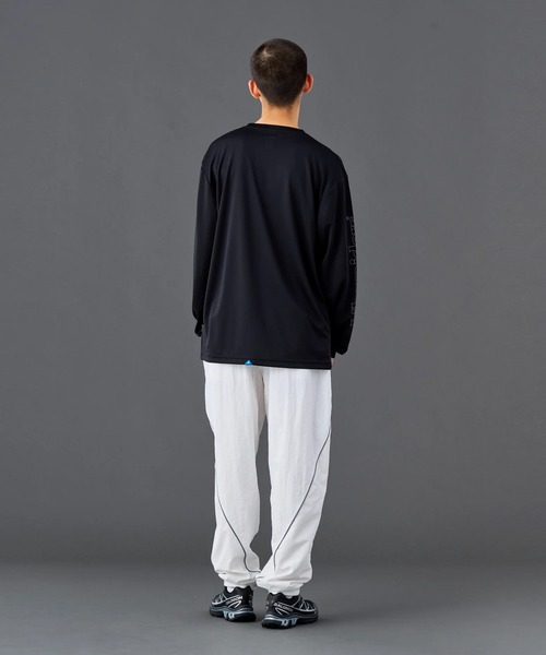 Liberaiders(リベレイダース)の「Liberaiders/リベレイダース LR NYLON PANTS ブランドロゴ イージーナイロンパンツ 秋 秋服 2026年秋冬(スウェットパンツ・メンズ・ネイビー/ブラック/ホワイト・L/XL/M/S)」の21枚目の写真