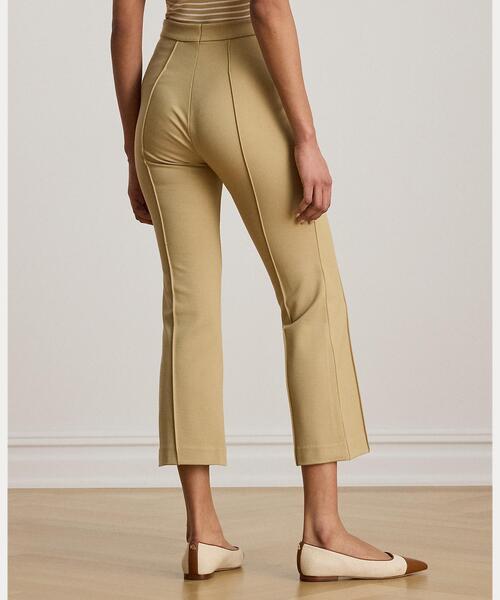 LAUREN RALPH LAUREN(ローレン ラルフ ローレン)の「ツイル フレア アンクル パンツ(その他パンツ・レディース・ブラウン系6・2/0/4/6/00)」の2枚目の写真