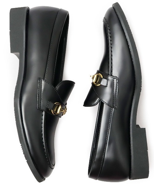 BACKYARD FAMILY(バックヤードファミリー)の「glabella GOLD BIT LOAFERS(ローファー・メンズ・ブラック系/ブラック系1/ブラック系2・S/M/L)」の9枚目の写真