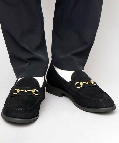 BACKYARD FAMILY(バックヤードファミリー)の「glabella GOLD BIT LOAFERS(ローファー・メンズ・ブラック系/ブラック系1/ブラック系2・S/M/L)」の13枚目の写真
