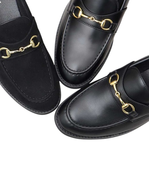 BACKYARD FAMILY(バックヤードファミリー)の「glabella GOLD BIT LOAFERS(ローファー・メンズ・ブラック系/ブラック系1/ブラック系2・S/M/L)」の15枚目の写真