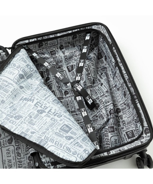 NEW ERA(ニューエラ)の「NEW ERA WHEEL CARRY CASE 60-66L CARRY-ON CASE(ニューエラ Wheel Carry Case 60-66L キャリーケース)(スーツケース/キャリーバッグ・メンズ・ブラック・ONE SIZE)」の6枚目の写真