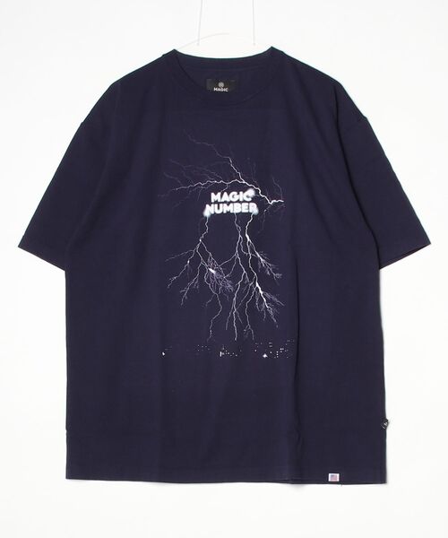 MAGIC NUMBER(マジック ナンバー)の「【MAGIC NUMBER】THUNDER US COTTON S/S T-SHIRT(Tシャツ/カットソー・メンズ・ブラック/グリーン/ネイビー・MEDIUM/X-LARGE/LARGE)」の13枚目の写真