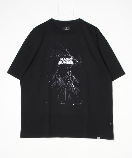 MAGIC NUMBER(マジック ナンバー)の「【MAGIC NUMBER】THUNDER US COTTON S/S T-SHIRT(Tシャツ/カットソー・メンズ・ブラック/グリーン/ネイビー・MEDIUM/X-LARGE/LARGE)」の11枚目の写真