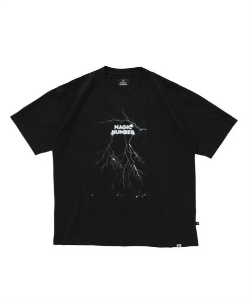MAGIC NUMBER(マジック ナンバー)の「【MAGIC NUMBER】THUNDER US COTTON S/S T-SHIRT(Tシャツ/カットソー・メンズ・ブラック/グリーン/ネイビー・MEDIUM/X-LARGE/LARGE)」の7枚目の写真