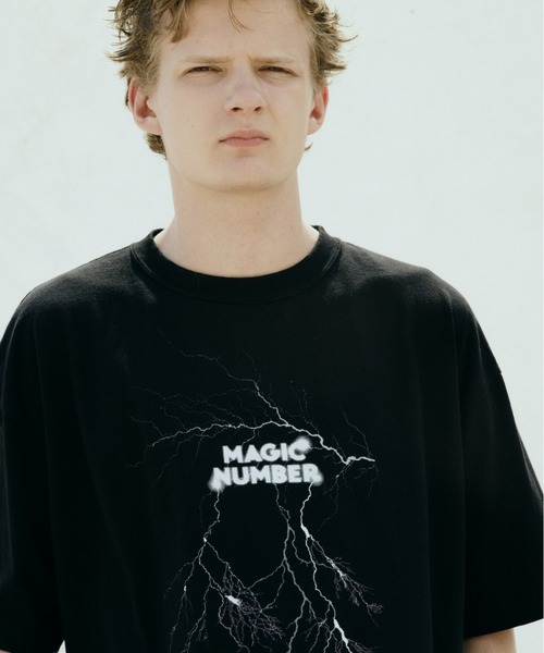 MAGIC NUMBER(マジック ナンバー)の「【MAGIC NUMBER】THUNDER US COTTON S/S T-SHIRT(Tシャツ/カットソー・メンズ・ブラック/グリーン/ネイビー・MEDIUM/X-LARGE/LARGE)」の10枚目の写真