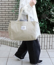 COMMON WARE（コモンウェアー）の「EC:LAURIER / ローリエ保冷ショッピングバッグ　ヒッコリー（お弁当箱）」