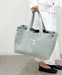 COMMON WARE（コモンウェアー）の「EC:LAURIER / ローリエ保冷ショッピングバッグ　ヒッコリー（お弁当箱）」