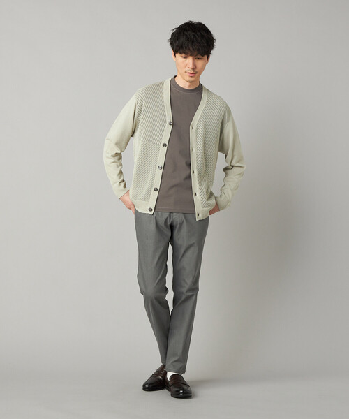 COMME CA MEN(コムサメン)の「ドビーストレッチ パンツ(その他パンツ・メンズ・グレー/ダークブラウン/ベージュ/ブラック・S/M/L/XL)」の5枚目の写真
