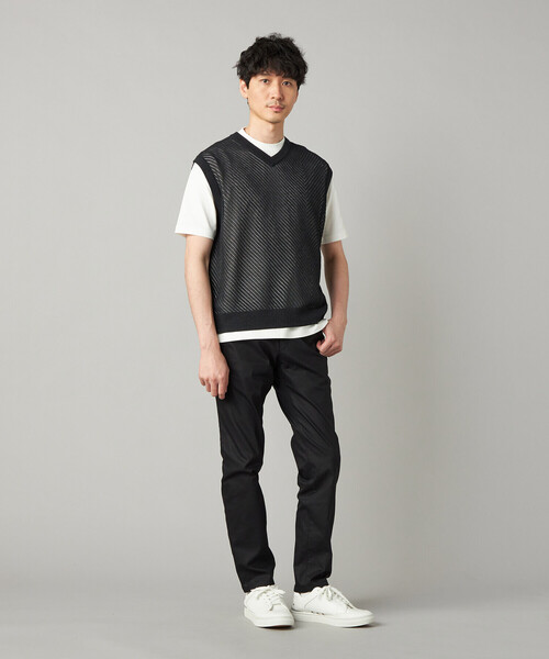 COMME CA MEN(コムサメン)の「ドビーストレッチ パンツ(その他パンツ・メンズ・グレー/ダークブラウン/ベージュ/ブラック・S/M/L/XL)」の12枚目の写真