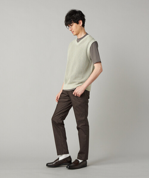 COMME CA MEN(コムサメン)の「ドビーストレッチ パンツ(その他パンツ・メンズ・グレー/ダークブラウン/ベージュ/ブラック・S/M/L/XL)」の22枚目の写真