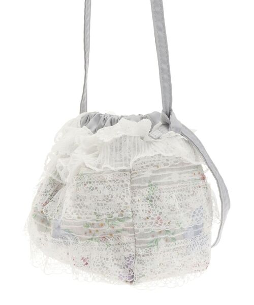 merry jenny（メリージェニー）の「butterfly laceポシェット（ショルダーバッグ・レディース・ベージュ/ブルー・FREE）」の15枚目の写真