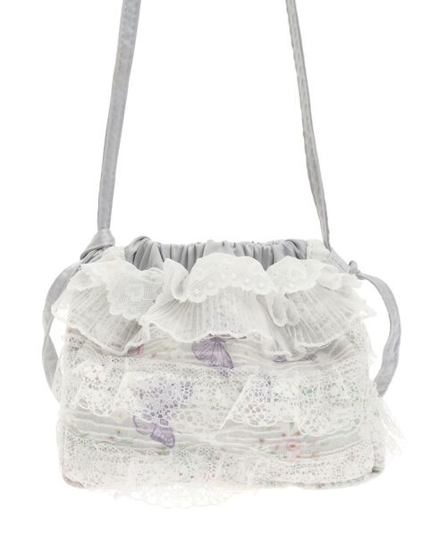 merry jenny（メリージェニー）の「butterfly laceポシェット（ショルダーバッグ・レディース・ベージュ/ブルー・FREE）」の16枚目の写真