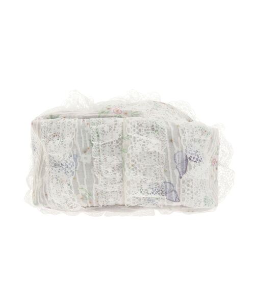 merry jenny（メリージェニー）の「butterfly laceポシェット（ショルダーバッグ・レディース・ベージュ/ブルー・FREE）」の3枚目の写真