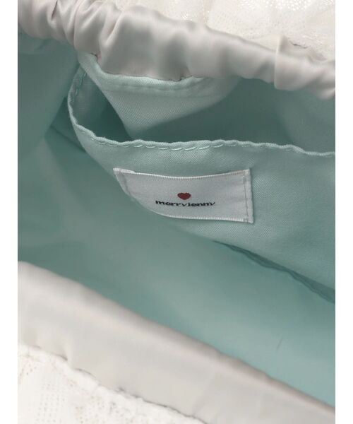 merry jenny（メリージェニー）の「butterfly laceポシェット（ショルダーバッグ・レディース・ベージュ/ブルー・FREE）」の4枚目の写真