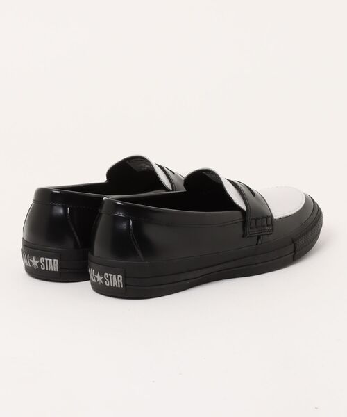 CONVERSE(コンバース)の「CONVERSE/コンバース/ALL STAR COINLOAFER(ローファー・メンズ・ブラック/ホワイト・7.5/9.5/8.5)」の3枚目の写真
