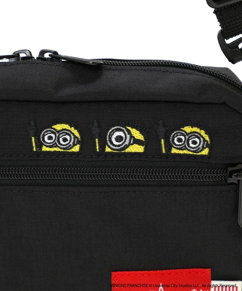 Manhattan Portage（マンハッタンポーテージ）の「Jogger (L) JPN Ver 2 500D CORDURA / MINIONS（ショルダーバッグ・レディース・ブラック・X-SMALL）」の9枚目の写真