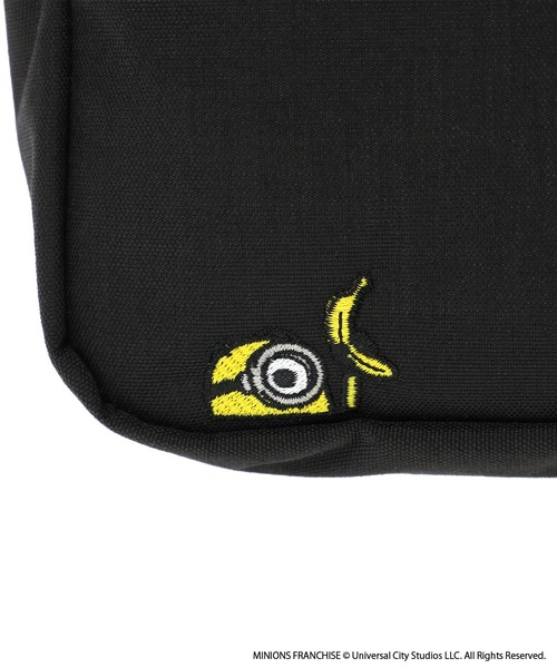 Manhattan Portage（マンハッタンポーテージ）の「Jogger (L) JPN Ver 2 500D CORDURA / MINIONS（ショルダーバッグ・レディース・ブラック・X-SMALL）」の10枚目の写真