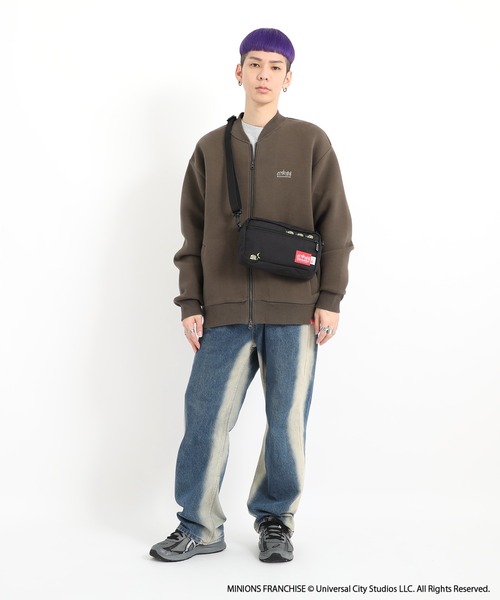Manhattan Portage（マンハッタンポーテージ）の「Jogger (L) JPN Ver 2 500D CORDURA / MINIONS（ショルダーバッグ・レディース・ブラック・X-SMALL）」の15枚目の写真