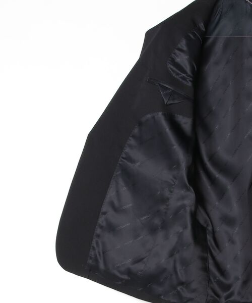 JOHN LAWRENCE SULLIVAN（ジョンローレンスサリバン）の「WOOL DOBBY SINGLE BREASTED JACKET（テーラードジャケット・メンズ・ブラウン/ブラック・44/46）」の5枚目の写真