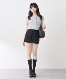 OLIVE des OLIVE（オリーブデオリーブ）の「【Belle Charme】Pearl Neck Tweed Jacket（その他アウター）」