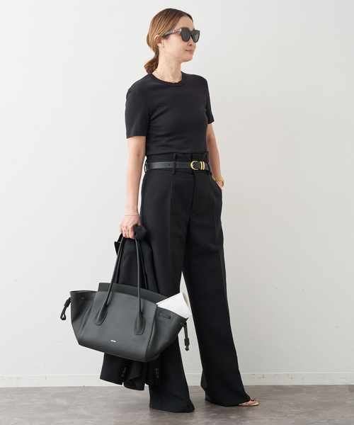 Deuxieme Classe（ドゥーズィエムクラス）の「*追加 AESTHETIC クルーネック  Tシャツ（Tシャツ/カットソー・レディース・ブラック/ホワイト・36/38）」の10枚目の写真
