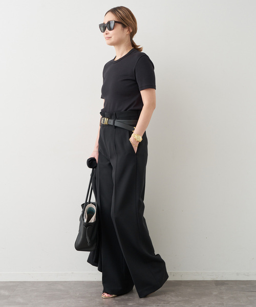 Deuxieme Classe（ドゥーズィエムクラス）の「*追加 AESTHETIC クルーネック  Tシャツ（Tシャツ/カットソー・レディース・ブラック/ホワイト・36/38）」の11枚目の写真