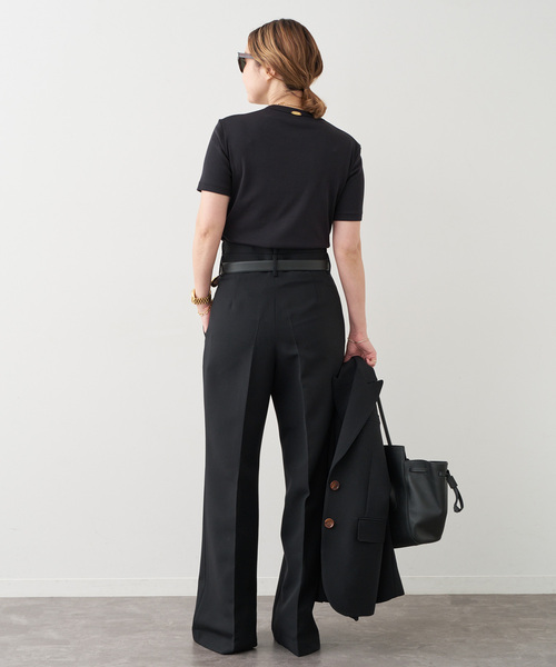 Deuxieme Classe（ドゥーズィエムクラス）の「*追加 AESTHETIC クルーネック  Tシャツ（Tシャツ/カットソー・レディース・ブラック/ホワイト・36/38）」の12枚目の写真