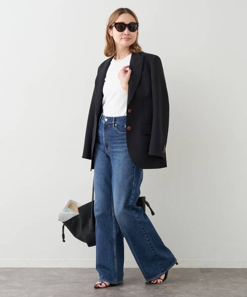 Deuxieme Classe（ドゥーズィエムクラス）の「*追加 AESTHETIC クルーネック  Tシャツ（Tシャツ/カットソー・レディース・ブラック/ホワイト・36/38）」の19枚目の写真