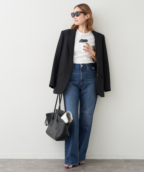 Deuxieme Classe（ドゥーズィエムクラス）の「*追加 AESTHETIC クルーネック  Tシャツ（Tシャツ/カットソー・レディース・ブラック/ホワイト・36/38）」の20枚目の写真