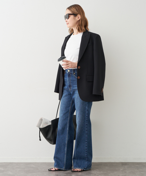 Deuxieme Classe（ドゥーズィエムクラス）の「*追加 AESTHETIC クルーネック  Tシャツ（Tシャツ/カットソー・レディース・ブラック/ホワイト・36/38）」の21枚目の写真
